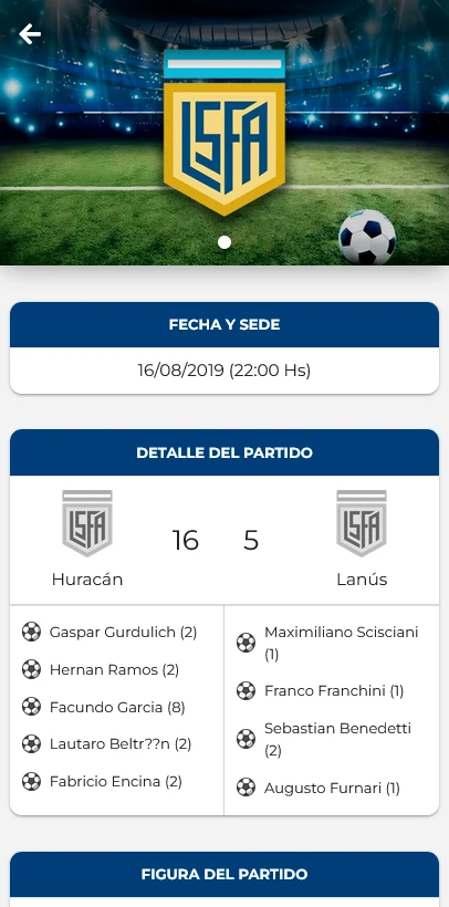 Liga Senior Fútbol Argentino screenshot