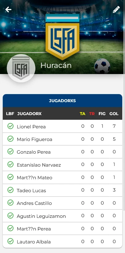 Liga Senior Fútbol Argentino screenshot